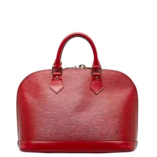 Pre-owned Leather louis-vuitton-bags Louis Vuitton Vintage , Red , Dam...