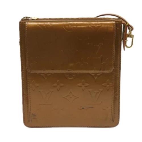 Pre-owned Leather louis-vuitton-bags Louis Vuitton Vintage , Beige , D...