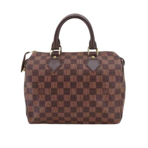 Pre-owned Canvas louis-vuitton-bags Louis Vuitton Vintage , Brown , Da...