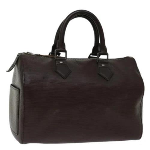 Pre-owned Leather louis-vuitton-bags Louis Vuitton Vintage , Brown , D...