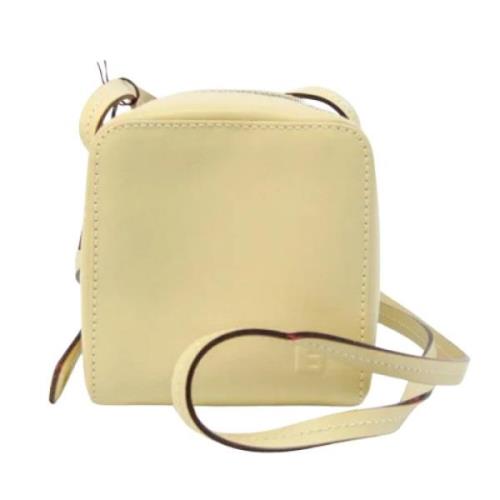 Pre-owned Leather shoulder-bags Bally Pre-owned , Beige , Dames