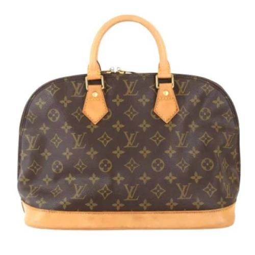 Pre-owned Canvas louis-vuitton-bags Louis Vuitton Vintage , Brown , Da...