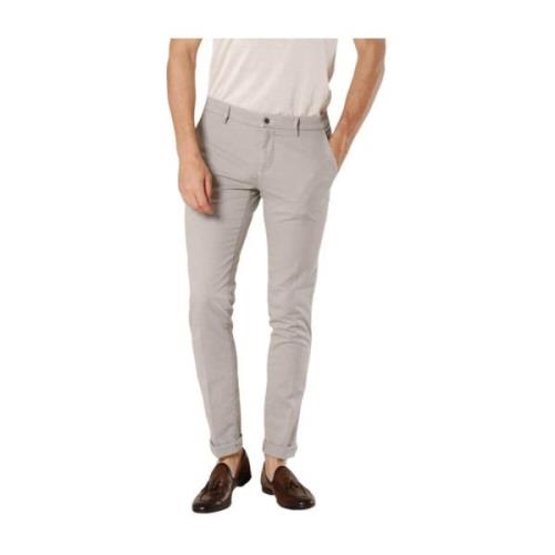 Grijze Casual Broek Mason's , Gray , Heren