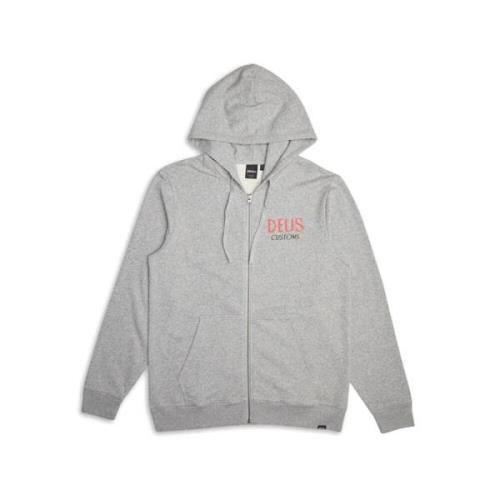 Chinchilla Hoodie Deus Ex Machina , Gray , Heren