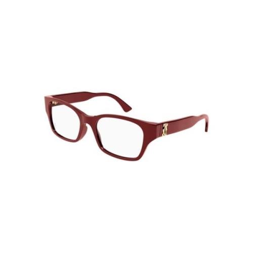 Stijlvolle Brilmontuur Cartier , Red , Unisex