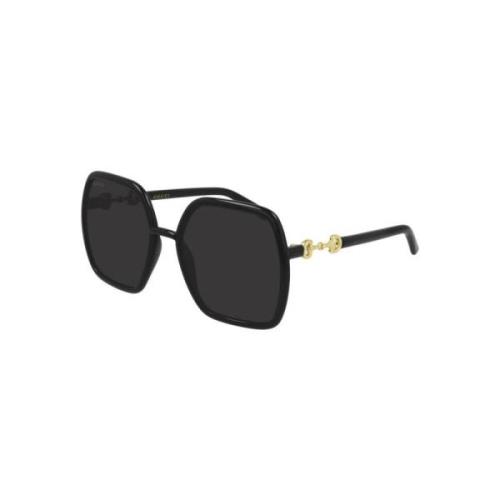 Stijlvolle zonnebril met Indeterminado montuur Gucci , Black , Dames