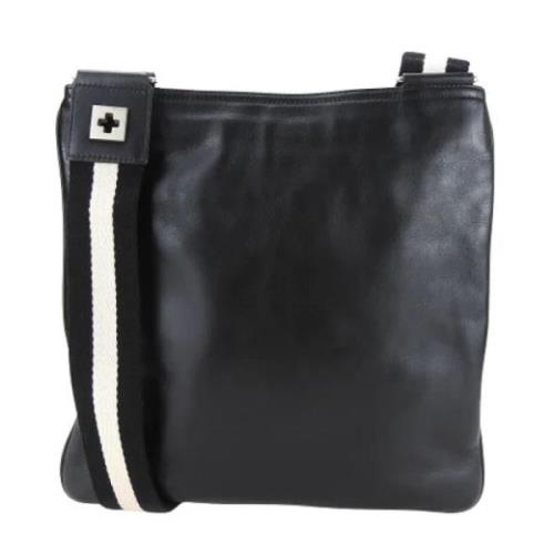 Pre-owned Leather shoulder-bags Bally Pre-owned , Black , Dames