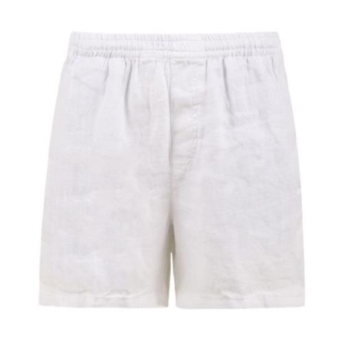 Witte Shorts Cq15 Model Aspesi , White , Heren