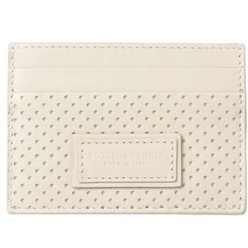 Pre-owned Leather wallets Bottega Veneta Vintage , White , Dames