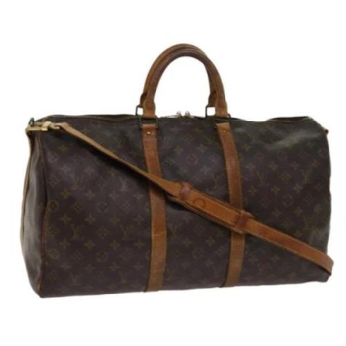 Pre-owned Canvas louis-vuitton-bags Louis Vuitton Vintage , Brown , Un...