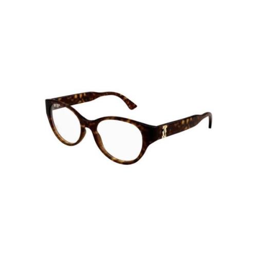 Stijlvolle Brilmontuur Cartier , Brown , Unisex