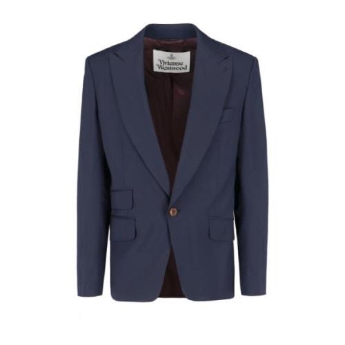 Stijlvolle Jassen voor Mannen en Vrouwen Vivienne Westwood , Blue , He...