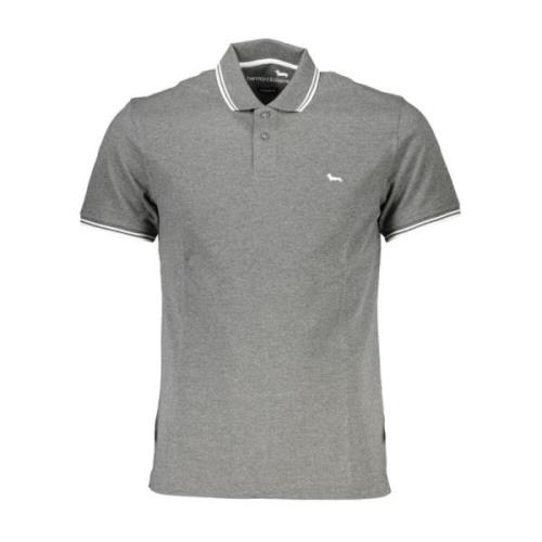 Slim Fit Polo Shirt Harmont & Blaine , Gray , Heren