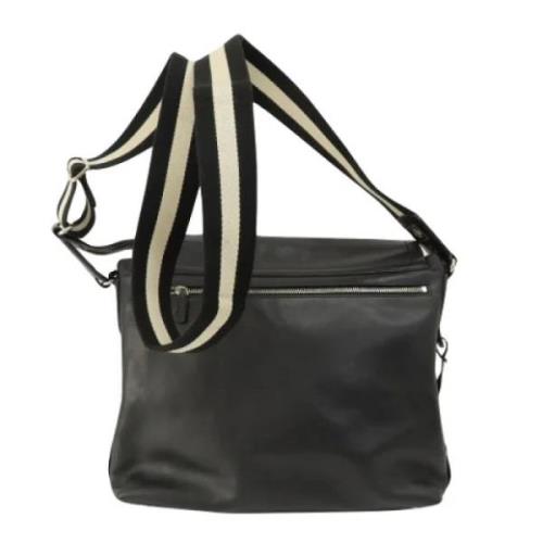 Pre-owned Leather shoulder-bags Bally Pre-owned , Black , Dames