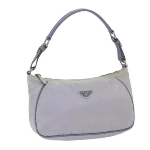 Pre-owned Nylon shoulder-bags Prada Vintage , Purple , Dames