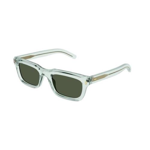 Groene Lens Zonnebril Gg1524S Gucci , Green , Heren