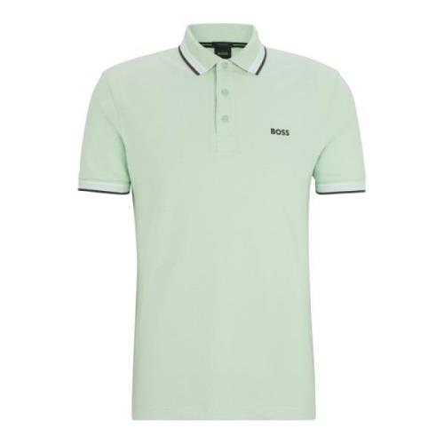 Klassieke Polo Shirt voor Mannen Hugo Boss , Green , Heren