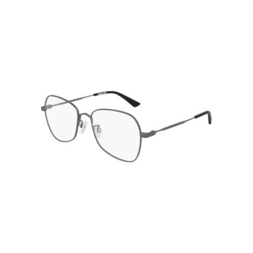 McQ Zonnebril Zwart Rond Frame Alexander McQueen , Gray , Unisex