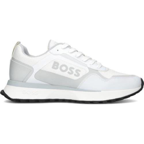 Jonah_runn Lage Sneakers Hugo Boss , White , Heren