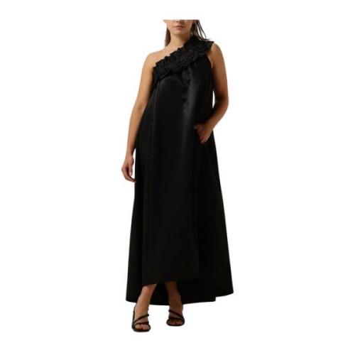 Zwarte Maxi Jurk Cmava-Dress Copenhagen Muse , Black , Dames