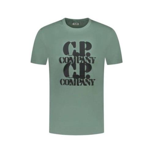 Groene T-shirts en Polos C.p. Company , Green , Heren