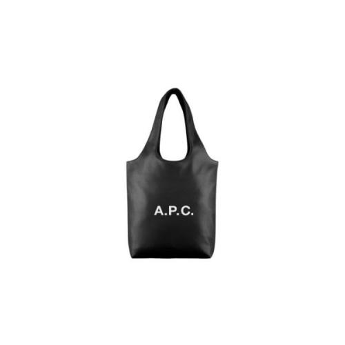 Zwarte Ninon Tote Tas A.p.c. , Black , Dames