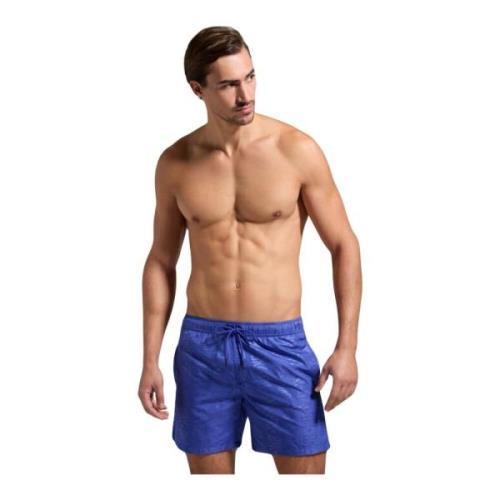 Logo motief zwemshorts - Blauw Bikkembergs , Blue , Heren