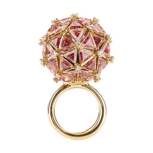 Elegante Ringen Collectie Swarovski , Pink , Dames