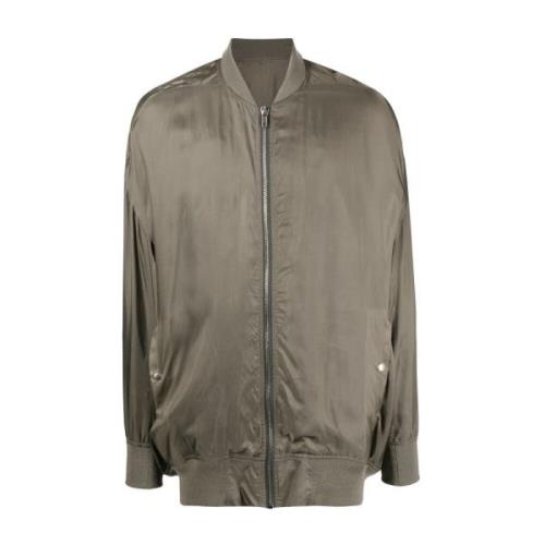 Jumbo Peter Flight Jacket Rick Owens , Gray , Heren