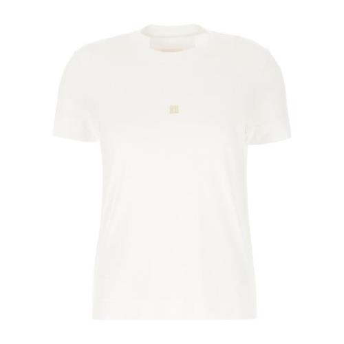 Casual Katoenen T-Shirt Givenchy , White , Dames