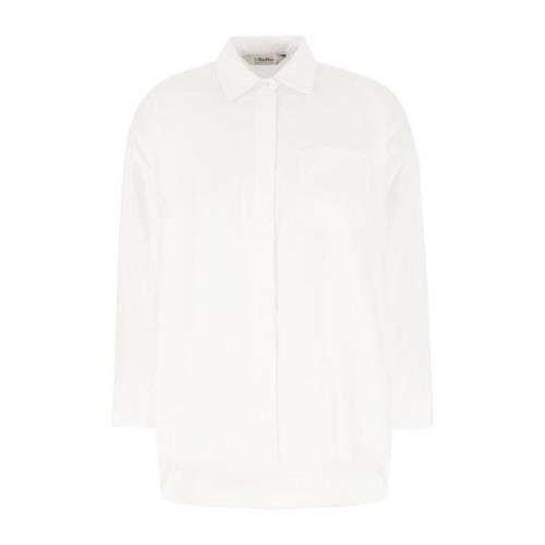 Stijlvolle Overhemden Collectie Max Mara , White , Dames