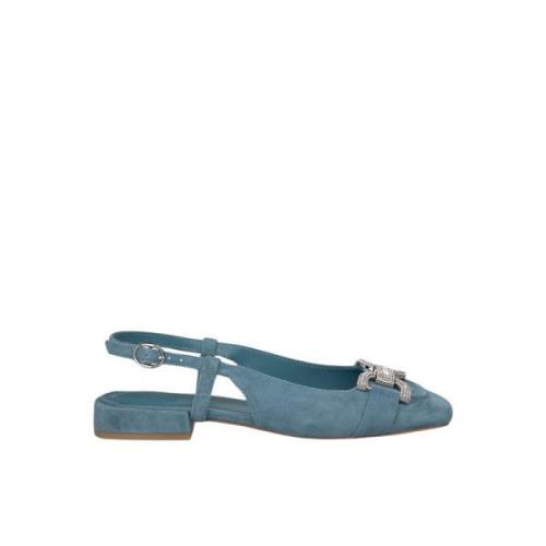 Platte schoen met gesp Alma EN Pena , Blue , Dames