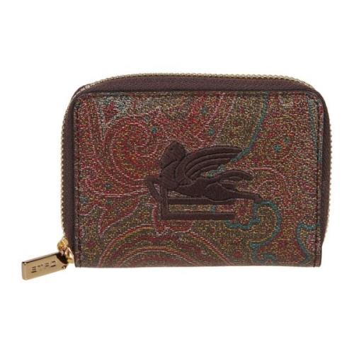 Fashionable Mens Wallet Etro , Brown , Dames