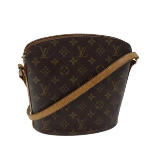 Pre-owned Canvas louis-vuitton-bags Louis Vuitton Vintage , Brown , Da...