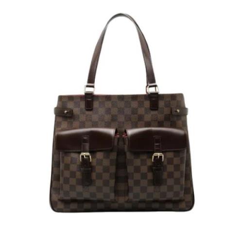 Pre-owned Leather louis-vuitton-bags Louis Vuitton Vintage , Brown , D...