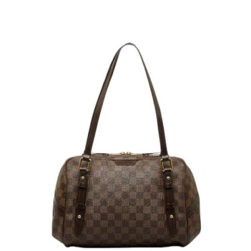 Pre-owned Canvas louis-vuitton-bags Louis Vuitton Vintage , Brown , Da...