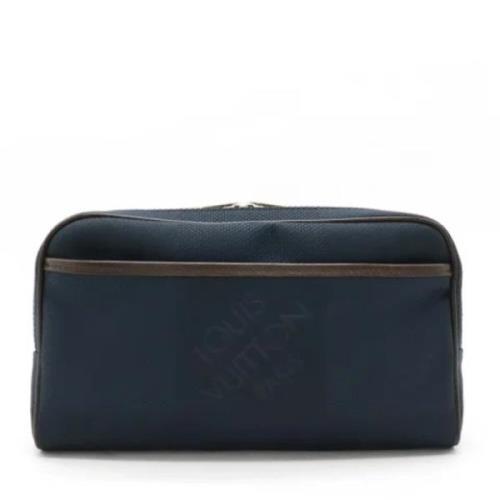 Pre-owned Canvas louis-vuitton-bags Louis Vuitton Vintage , Blue , Dam...