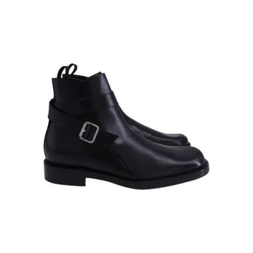 Pre-owned Leather boots Balenciaga Vintage , Black , Heren