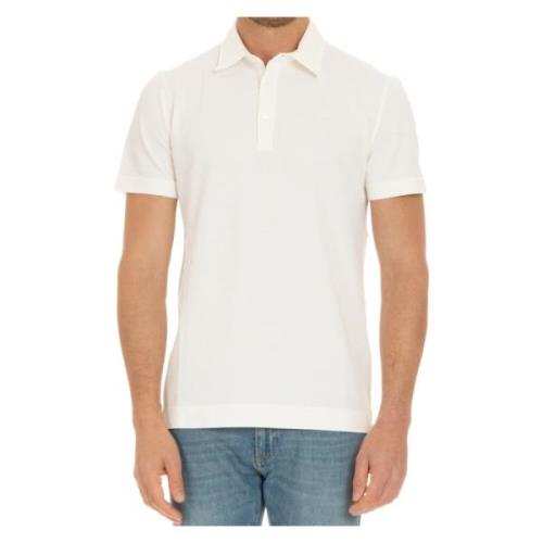 Witte Polo T-shirts en Polos Ballantyne , White , Heren