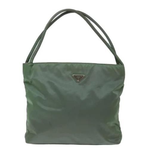 Pre-owned Fabric prada-bags Prada Vintage , Green , Dames