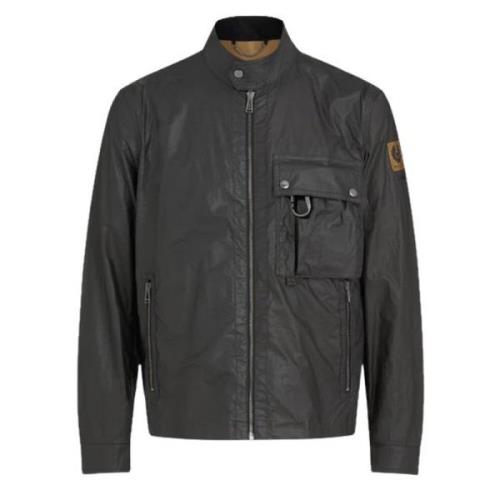 Centenary Racer Zwart Sienna Jas Belstaff , Black , Heren