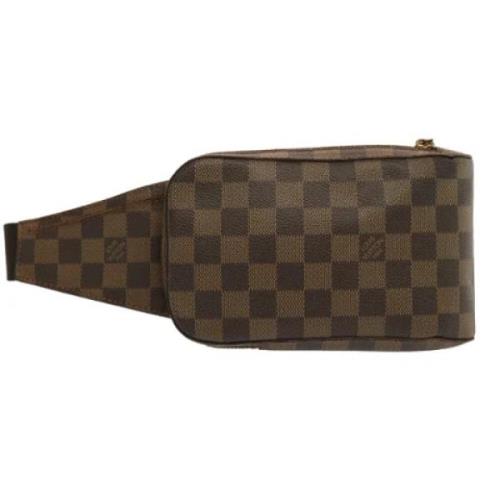 Pre-owned Canvas louis-vuitton-bags Louis Vuitton Vintage , Brown , Da...