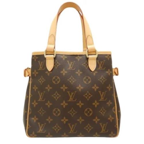 Pre-owned Canvas louis-vuitton-bags Louis Vuitton Vintage , Brown , Da...