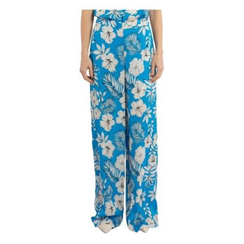 Straight Trousers Pinko , Blue , Dames