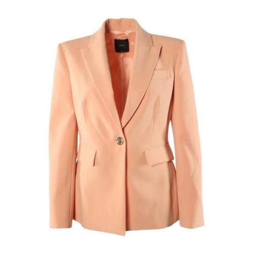 Oranje Blazer voor Vrouwen Pinko , Orange , Dames