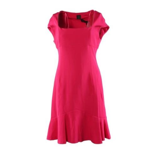 Roze Jurk 100% Polyester Vrouwen Roze Pinko , Pink , Dames