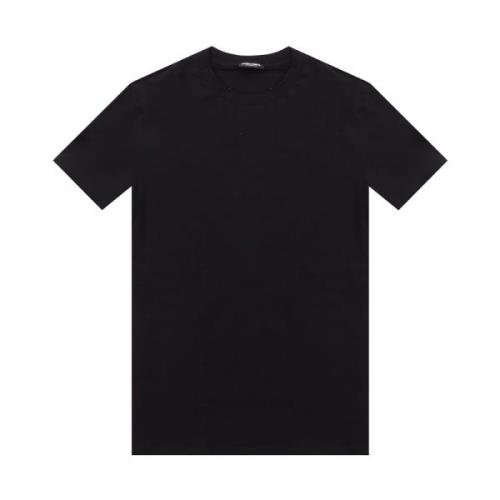 Crewneck T-shirt Dsquared2 , Black , Heren