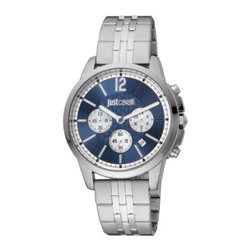 Analoge Multifunctionele Herenhorloge Just Cavalli , Gray , Heren