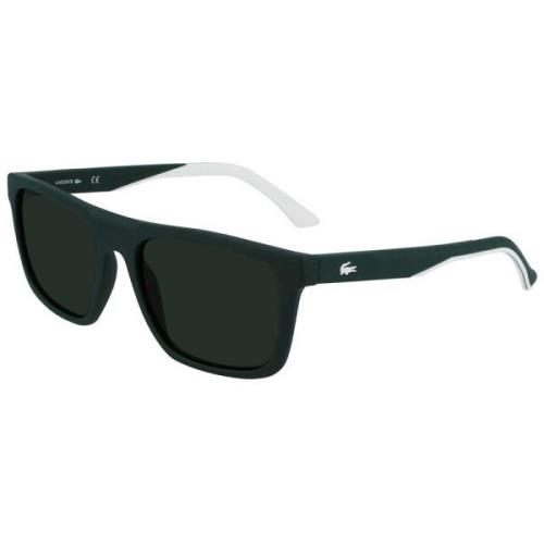 Groene Matte Zonnebril L957S-301 Lacoste , Green , Unisex