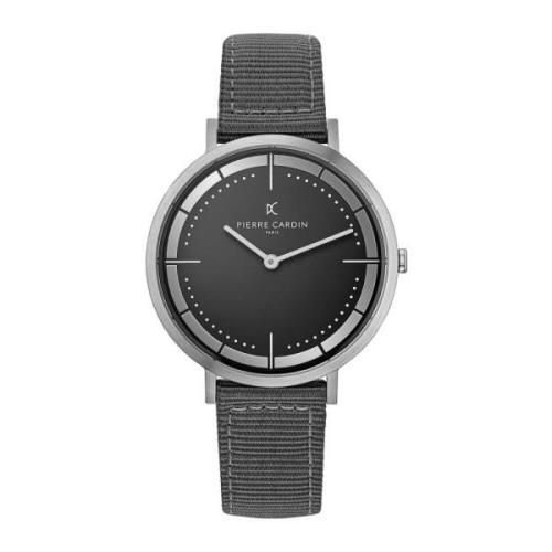 Sportieve Analoge Quartz Herenhorloge Pierre Cardin , Gray , Heren